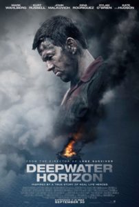 Film based on real life events of the explosion of and offshore platform